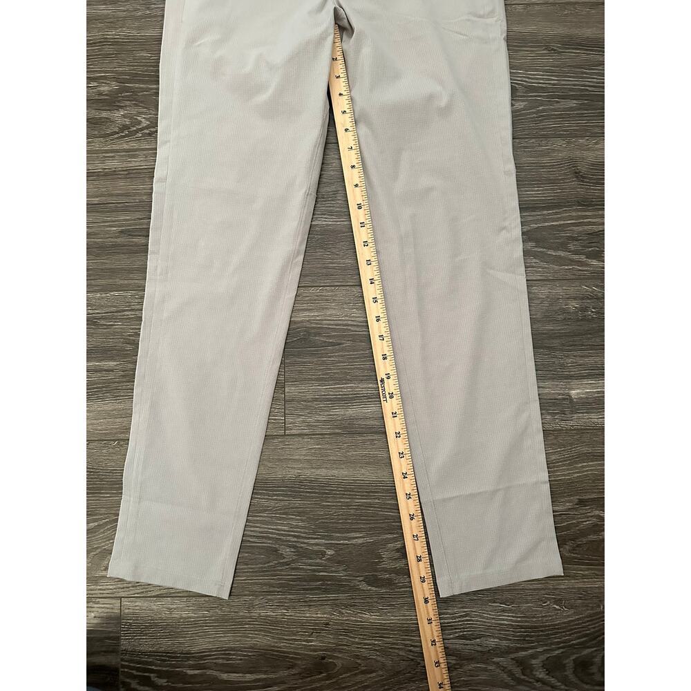 Lululemon Commission Slim-Fit Pant 32" *Ventlight White Opal size 30 - Picture 2 of 8